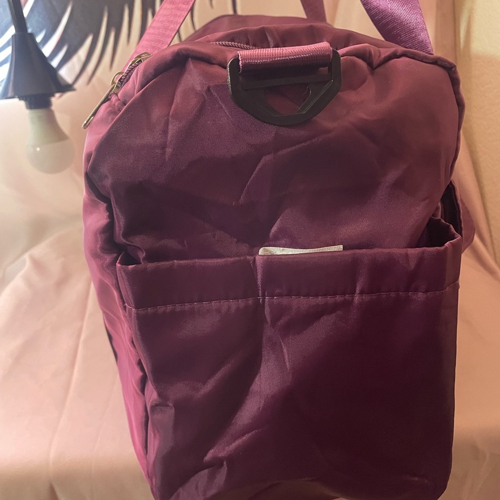 Purple Travel Duffel Bag - Picture 9 of 11